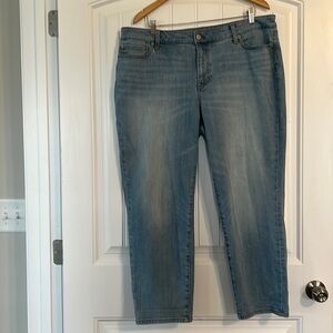 Talbots flawless Girlfriend Jeans Size 16